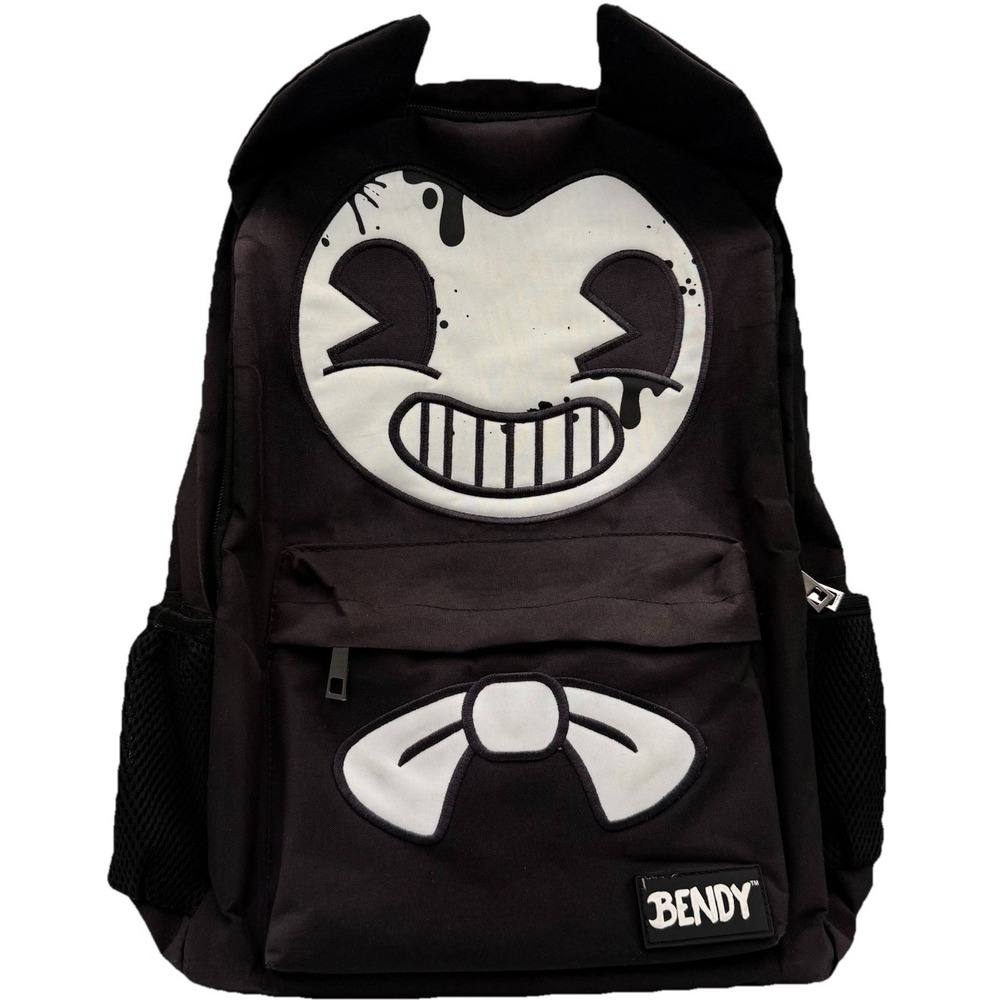 Bendy And The Ink Machine Backpack Black Character Graphic Bag